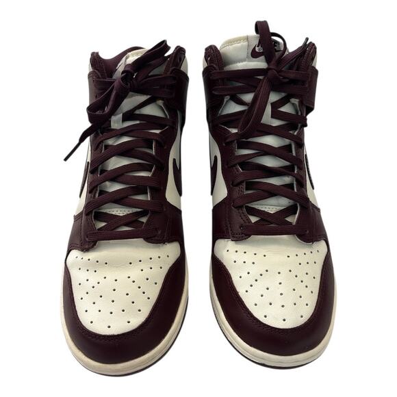 Nike Women's Dunk High Sneakers Burgundy Crush Size 9.5 Shoes DD1869-601 - Picture 6 of 10
